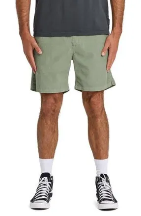Quiksilver Taxer Corduroy Shorts in Lily Pad at Nordstrom Rack, Size X-Large