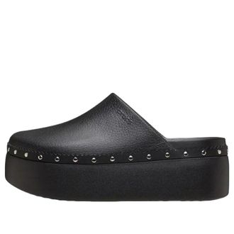 Crocs (WMNS) Crocs Dylan Platform Studded Clog Black 212355-001
