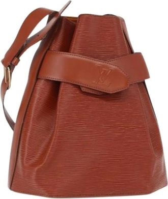 Louis Vuitton Pre-owned Bucket Bags, female, Brown, Size: ONE SIZE Pre-owned Vintage Bucket Bag