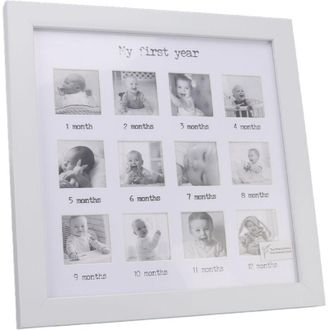 OEM Marco De Fotos Del Primer A&ntilde;o Del Beb&eacute;, 12 Meses, Recuerdos De Reci&eacute;n Nacidos, Piccons Para Cropositic Record Keepsake-crezuo