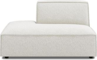 Castlery Customized White Boucle Left Chaise Sofa | Jonathan by Castlery, Grey, Modern Living Room Furniture