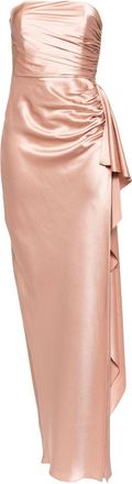 Michelle Mason Abito da sera in seta - Rosa