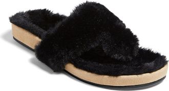 Jack Rogers Jacks Comfort Cozy Sandals Womens Black Slip-On Slide JOBB1506