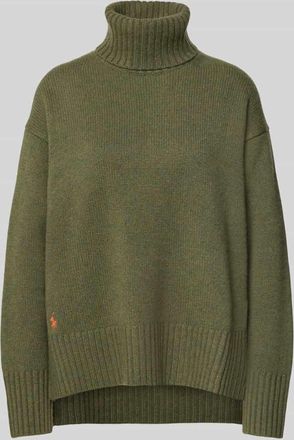 Polo Ralph Lauren Strickpullover mit Rollkragen in Gruen, Größe M