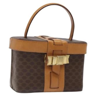 Celine Pre-owned Leather celine-bags - Dames - Vintage Handtas - Bruin - ONE Size - Leer - Vintage