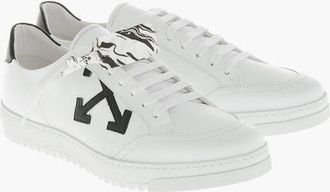 Off-white Low Two-Tone Leather Sneakers size 46