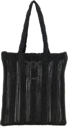 Pinko Pinko, Tassen, Dames, Zwart, ONE Size, Easy Tote Bag