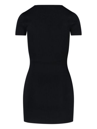 Alexander Wang Womens Dresses Black Viscose