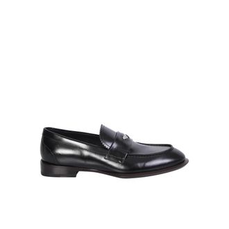 Alexander McQueen Black Loafer Shoes for Men