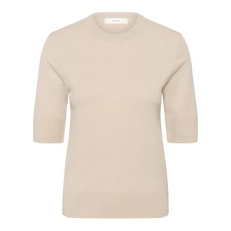 Inwear Ronde hals gebreid - Dames - Truien - Beige - Maat: 2XS