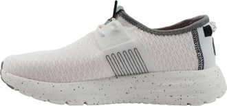 Hey Dude Sirocco Sport Stripe Sneaker - Heren - Sneakers - Wit - 40 EU - Schoenen