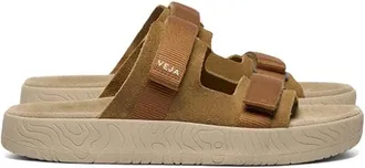 Veja Schoenen, Dames, Bruin, 37 EU, Leer, Arpoador Suede Sandal