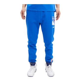 Pro Standard Pro Standard NHL New York Rangers Classic Jogger Pants in Royal Blue Men