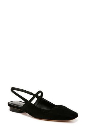 Vince Venice Slingback Flat in Black at Nordstrom Rack, Size 7