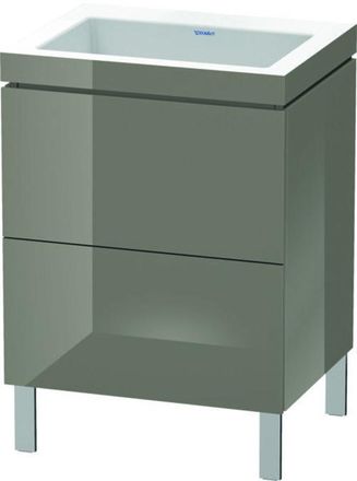 Duravit Duravit - Lavabo Para Muebles L-cube C-bonded Con Base De Pie