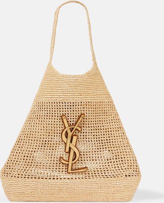 Saint Laurent Borsa Icare Maxi in rafia