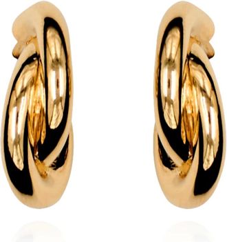 LI&Eacute; STUDIO Accessoires, Dames, Geel, ONE Size, The Diana Earrings