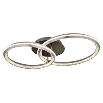 Globo Lighting Plaf&oacute;n - Alaina - Gris - Metal - Led - 67329-50