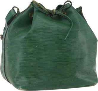 Louis Vuitton Pre-owned Vintage Bucket Bag - Dames - Vintage Tas - Groen - ONE Size - Leer - Vintage