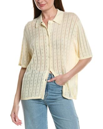 Rolla's Milan Linen-Blend Knit Shirt