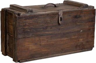 Wanderlust Deco Wanderlust Deco - Caja de madera 61x27x33.5h cm