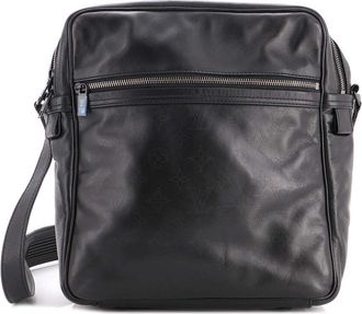 Louis Vuitton Black Monogram Shadow Leather Clarkson (Authentic Pre-Loved)