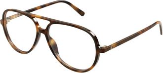 Valentino Glasses, female, Brown, Size: 56 MM VLogo Pilot Frame