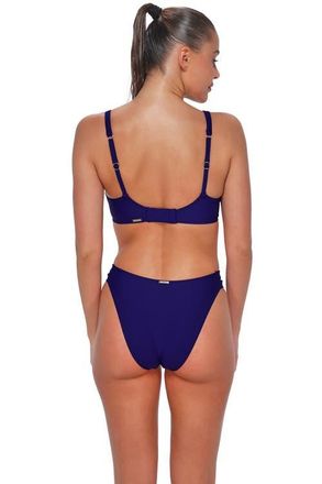 Sunsets Dora Double Tab Bikini Swim Bottoms in Indigo at Nordstrom, Size X-Small