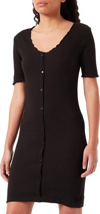 Pieces Female Mini Dress PCNUKISA, Black, XS