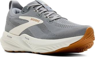 Brooks Mens Glycerin 22 Running Shoes In Primer Gray/gray/honey Ginger