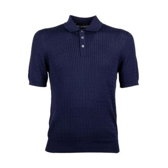 Tagliatore Heren, Tops, Blauw, Maat: 3XL