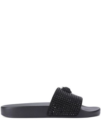 Kurt Geiger Meena Eagle slippers - Black