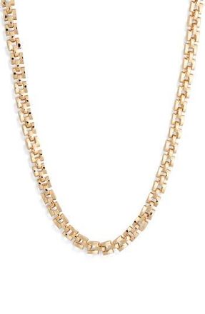 Leith Watchband Chain Necklace in Gold at Nordstrom Rack