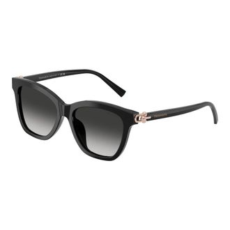 Tiffany & Co. Zonnebril Tf 4241D Stijl 80013C - Dames - Zonnebrillen - Zwart - 54 MM - Accessoires