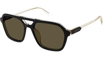 Gucci Brown Navigator Mens Sunglasses GG1823SA 003 57