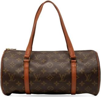 Louis Vuitton Pre-owned Papillon 30 - Dames - Vintage Handtas - Bruin - ONE Size - Vintage