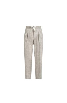 Brunello Cucinelli Twill trousers in Brown at Nordstrom, Size 52 It