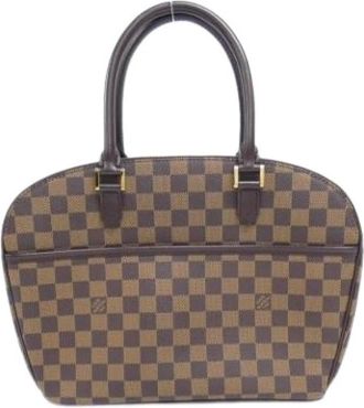 Louis Vuitton Pre-owned Handbags, female, Brown, Size: ONE SIZE Pre-owned Canvas Handbag