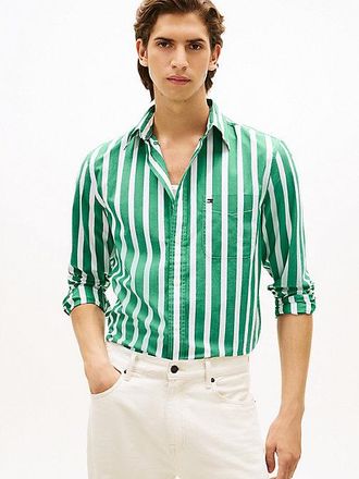 Tommy Hilfiger TH Flex Regular Fit Stripe Shirt