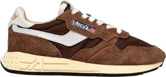 Autry Reelwind Low - Heren - Sneakers - Bruin - 40 EU - Leer - Schoenen