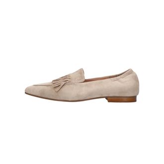 Stefano Lauran Schoenen, Dames, Beige, 41 EU, Leer, E2574 Moccasin