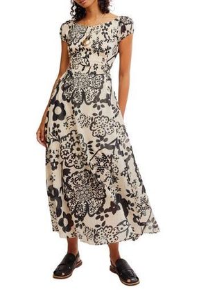 Free People Ultraviolet Maxi Dress in Bright White Combo at Nordstrom Rack, Size Medium