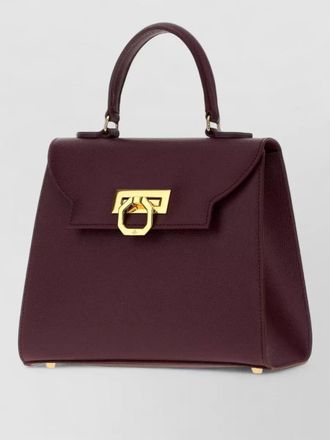 Carbotti leather clutch bag