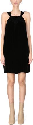Moschino Black Halter Neck Mini Dress