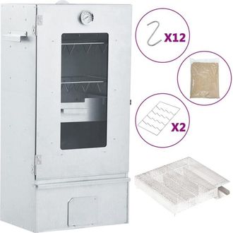 vidaXL Vidaxl - Forno Affumicatore bbq Generatore Fumo Freddo Acciaio Zincato