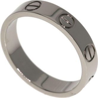 Cartier White Gold (18K) Band Ring (Pre-Owned)