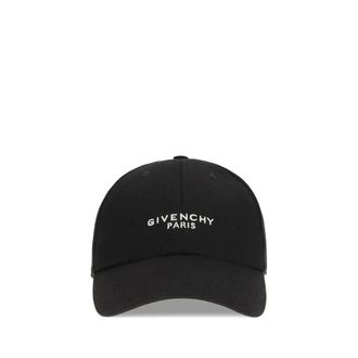 Givenchy Logo Baseball Hat - male - Givenchy - Hats & Caps - Black - ONE SIZE - Accessories