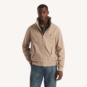 Nautica Mens Rainbreaker Bomber Jacket