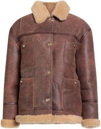 Sandro ROPA DE ABRIGO - Borreguito y pelo ecológico en YOOX.COM