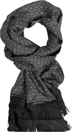 Dolce & Gabbana Foulard Sjaal - Heren - Zijden sjaals - Zwart - ONE Size - Accessoires
